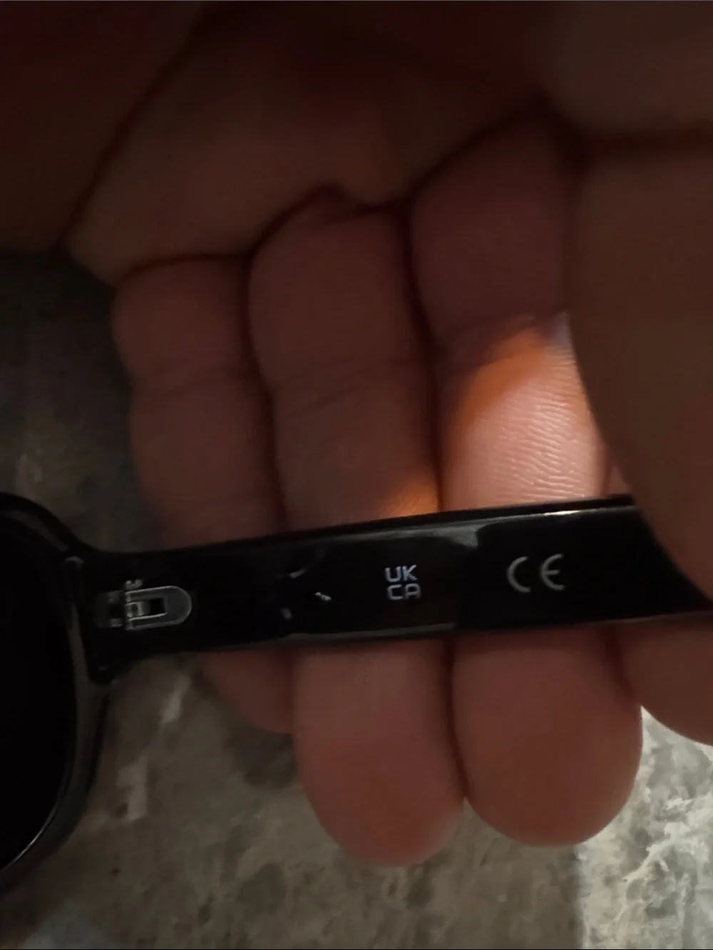 Women's Black Frame Sunglasses with Brown Lenses